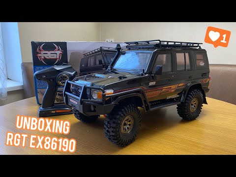 Unboxing RGT EX86190 LC76 RESCUER - СОВЕТУЮ посмотреть и НЕ покупать TRAXXAS TRX-4 | пока... смотреть онлайн