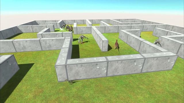 Escape From The Maze Of The Scourge - Animal Revolt Battle Simulator