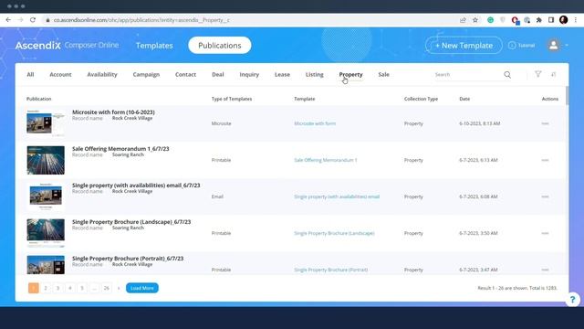 Main Pages of Composer Online Application смотреть онлайн