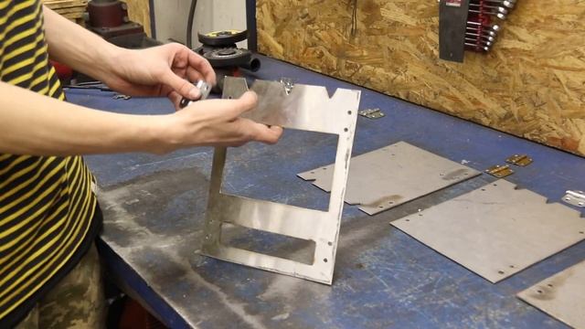 Nobody has done this before! Folding stove on hinges! смотреть онлайн