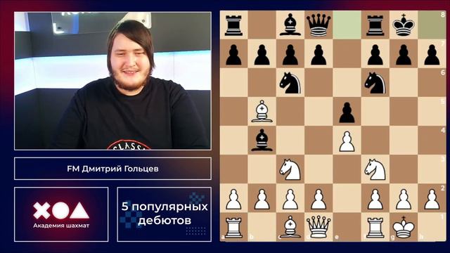 ТОП 5 ДЕБЮТОВ для начинающих | Шахматы смотреть онлайн