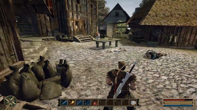 Let´s Play Gothic 3 Gold Edition #2 Eine Ausrüstung muss her HD Bayrisch смотреть онлайн