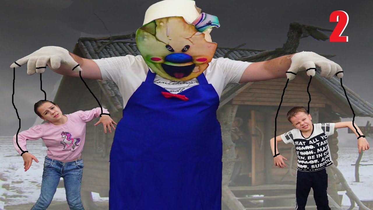 МОРОЖЕНЩИК похитил нас ВСЕХ страшный дом ICE SCREAM was in REAL LIFE смотреть онлайн