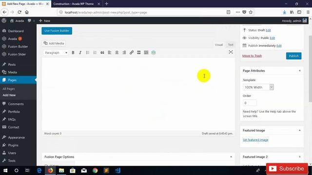 Avada ( Construction Demo ) WordPress Theme Customization - Part-01 смотреть онлайн