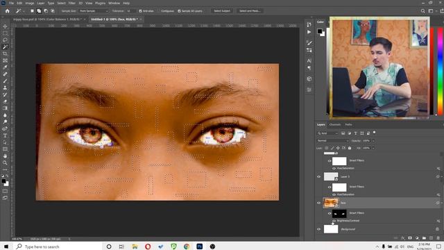 3 Ways To Create Glitch Effect in Photoshop! смотреть онлайн