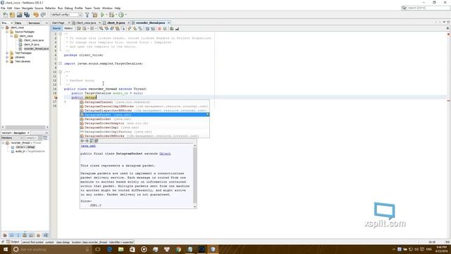 [JAVA] Voice Chat part 1: Client смотреть онлайн