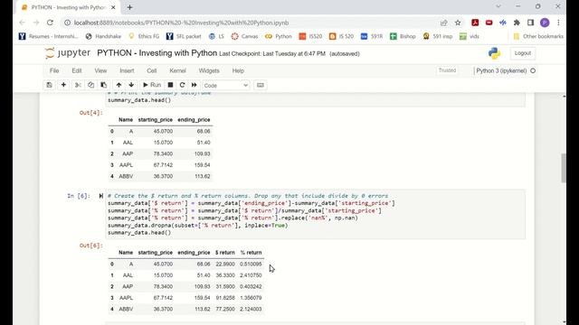 Challenge 72|PYTHON – True Blue Investing смотреть онлайн
