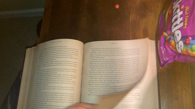 ASMR page flipping Skyrim Lore (eating whisper) смотреть онлайн