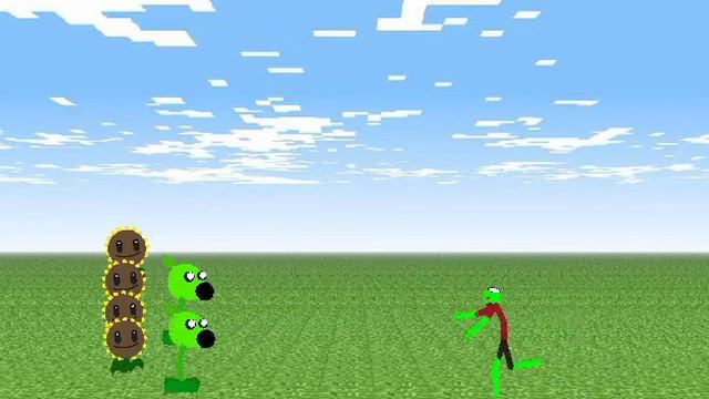 Plants vs Zombies Stick Nodes смотреть онлайн