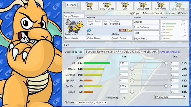 Best Iron Hands Moveset Guide - How To Use Iron Hands Paradox Competitive Pokemon Scarlet Violet смотреть онлайн