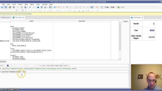 Learn Quantrix Modeler: DataLinks SQL with Parameters in a Matrix Episode #0101 смотреть онлайн