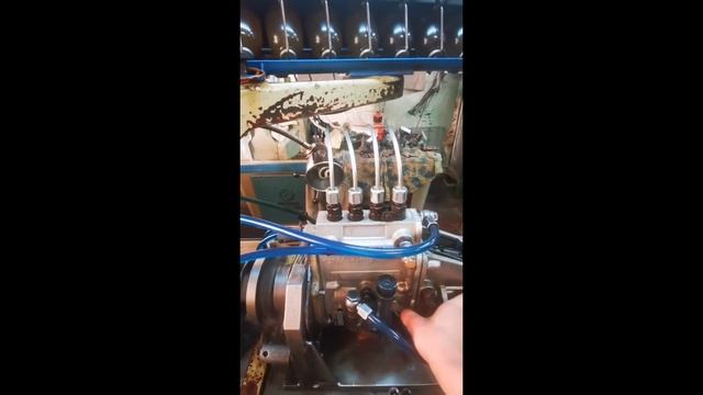 Работа ТНВД МТЗ на холостом ходу. Ремонт ТНВД УТН. смотреть онлайн