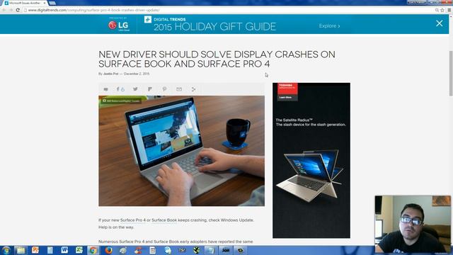 Surface Pro 4 Intel HD Graphics driver “stopped responding and has successfully recovered” error fi смотреть онлайн