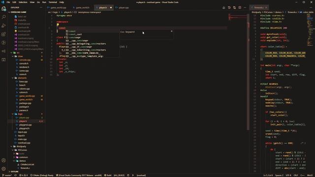 Devlog - игра на C++ | Стадия разработки: ncurses версия смотреть онлайн