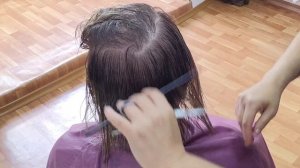Стрижка Каре. Пошагово. на тонких волосах.???