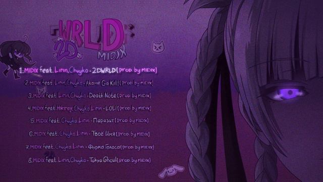 Midix Feat. Lirin, Chuyko - 2DWRLD (prod. By Midix)