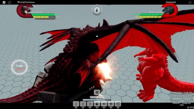 Destoroyah Combos! (Roblox - Project : Kaiju) смотреть онлайн