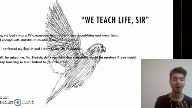 ORAL PRESENTATION: English L7 "Rafeef Ziadah, poet and activist" by Alejandro Espín смотреть онлайн