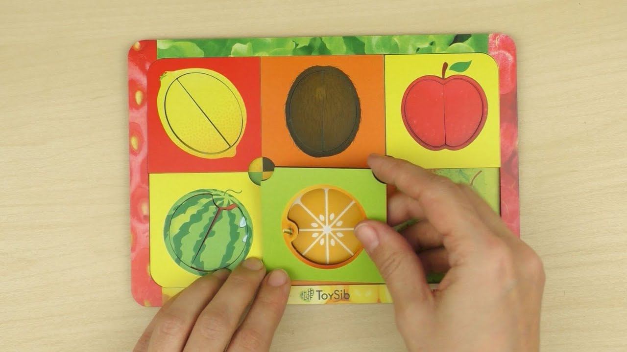 Рамки-вкладыши "А что внутри?", ToySib смотреть онлайн