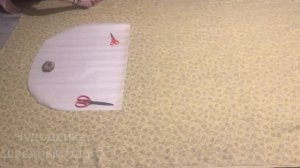 Шьём овальную скатерть