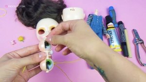 Блайзомания 8: Как сделать Спящие глазки - Изменяем глазной механизм ? Кастом куклы Блайз | ООАК