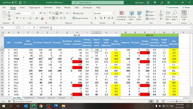 Inventory Balancing in your Network with Excel (2022) смотреть онлайн