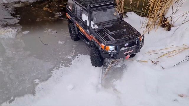 #RGT в ледяной полынье. #Toyota #lc76 #landcruiser #ex86190 смотреть онлайн