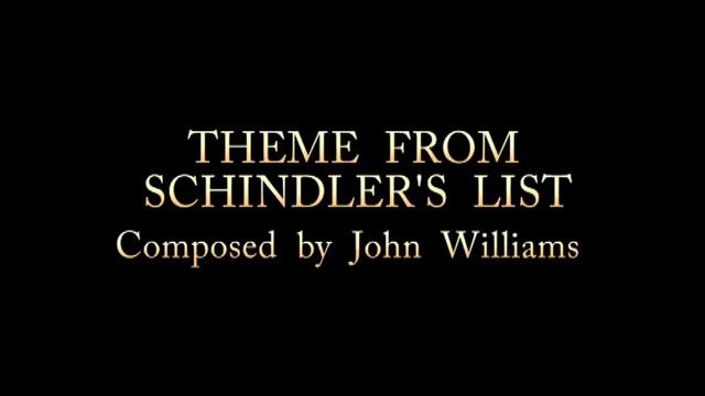 Theme from Schindler's List (1993) for piano - Composed by John Williams смотреть онлайн
