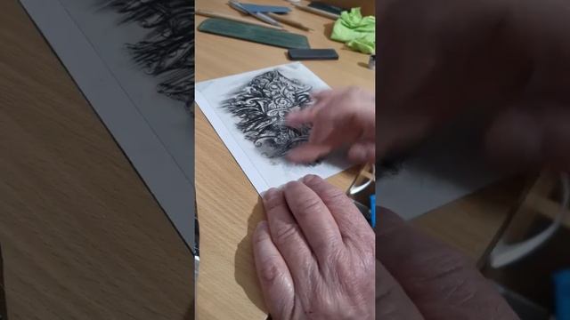 Графична техника "Суха игла" - Боян Иванов смотреть онлайн