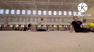 Наша тренировка по художественной гимнастике | Rhythmic gymnastics | Влог 1