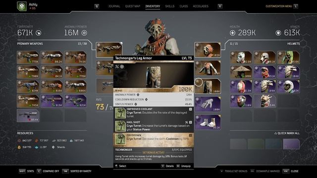 Outriders Worldslayer BEST Technomancer Build Guide - UNLIMITED DAMAGE for ENDGAME смотреть онлайн