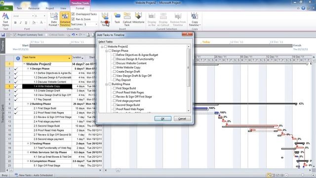 Export the Project Timeline to Email - MS Project смотреть онлайн