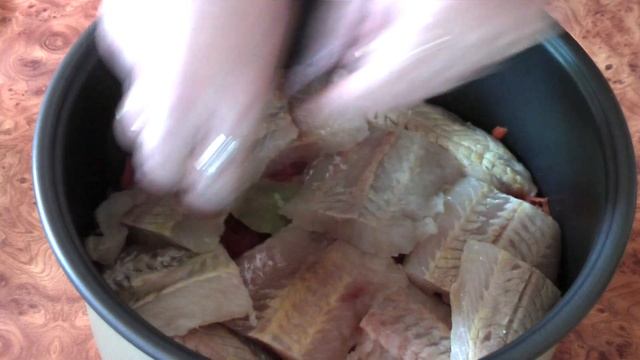 Рыбное филе под маринадом. Готовим в мультиварке. смотреть онлайн