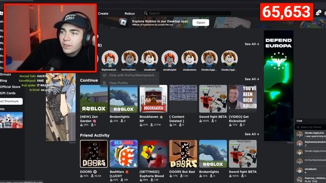 Giving Away My ROBLOX Password..