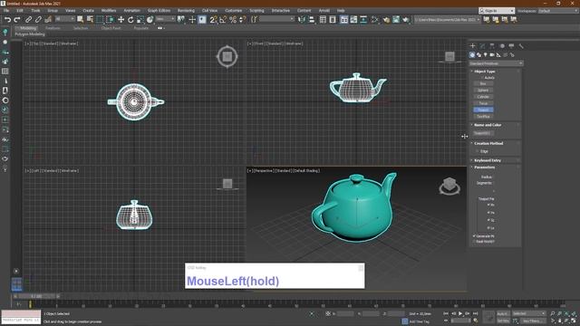 3ds Max. 1. Знакомство, интерфейс, настройка интерфейса смотреть онлайн