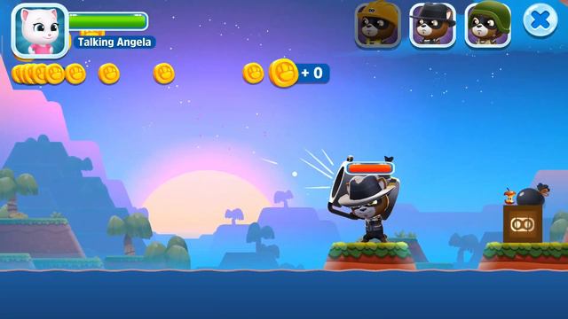 Talking Tom Splash Force - Hank, Angela - Loki Games (Android, iOS) Mobile смотреть онлайн