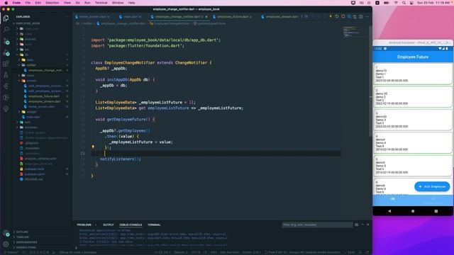 Flutter | SQLite | Drift | Provider : 21. Create ChangeNotifier I смотреть онлайн