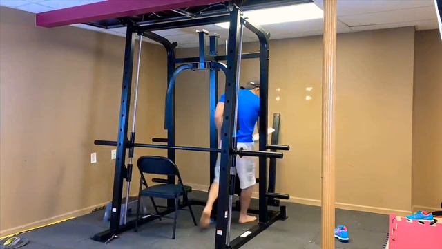 Weider PRO 8500 Smith Cage Home Set Up