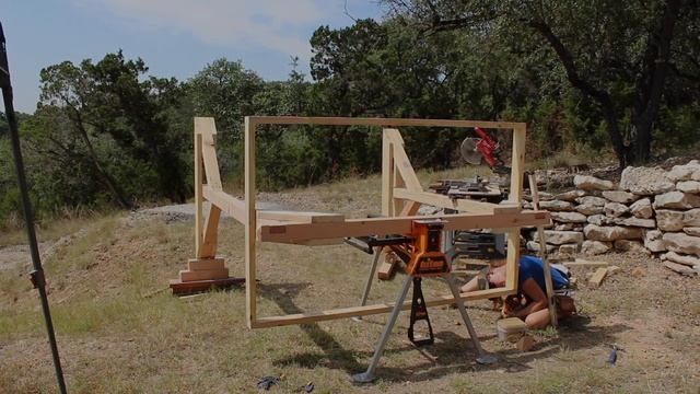 How to Build A Porch Swing Frame | DIY смотреть онлайн