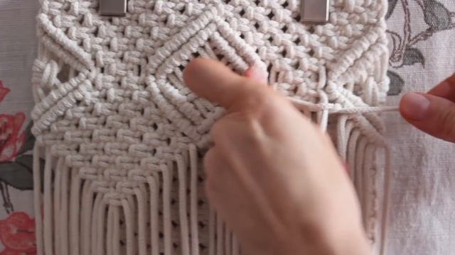 Tutorial Macrame BAG | Easy DIY for Macrame Beginners смотреть онлайн