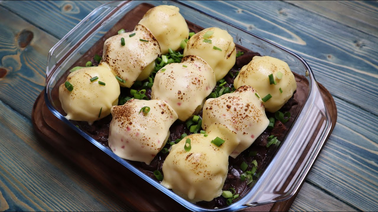 Рецепт - Картофельные шарики с мясом! Быстрый ужин смотреть онлайн