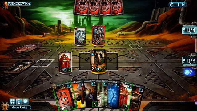 The Horus Heresy Legions Knights vs Kharn смотреть онлайн