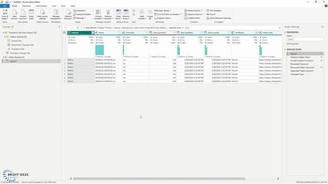 Power BI: Use folders as data sources смотреть онлайн