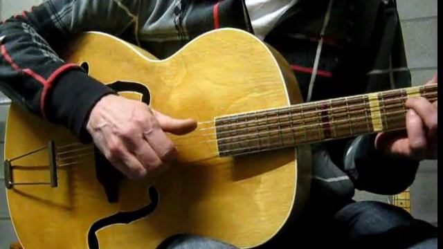 Vintage Jazz gitaar for sale (SOLD) смотреть онлайн