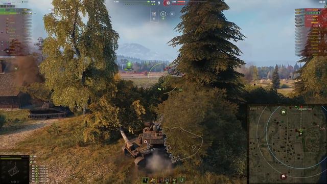 ХИТРЫЙ ГЕЙМЕР! Вот так играют на худшем лт амх 13 105! Невероятный бой до последнего снаряда в wot! смотреть онлайн