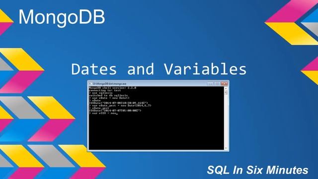 MongoDB: Dates and Variables смотреть онлайн