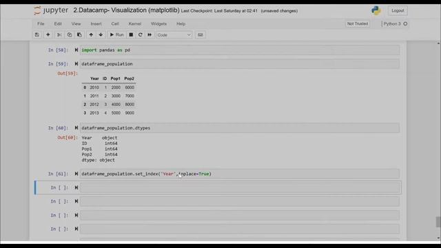 Python(pandas):- set index/ reset index смотреть онлайн