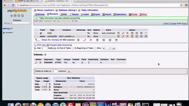 Building a CMS with PHP part 4 - Populating a database in phpmyadmin смотреть онлайн