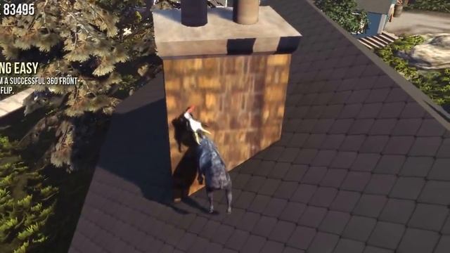 Необычные Игры|Simulator Goat -Симулятор Козла =D СуперКазёл )