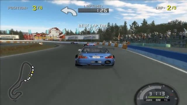 Need For Speed: ProStreet - Race #76 - Grip (Challenge Weekend - React Team Sessions) смотреть онлайн